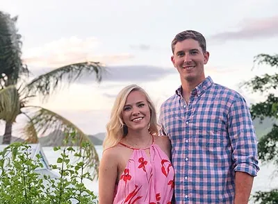 Dr. Austin Rickabaugh, DDS with his wife